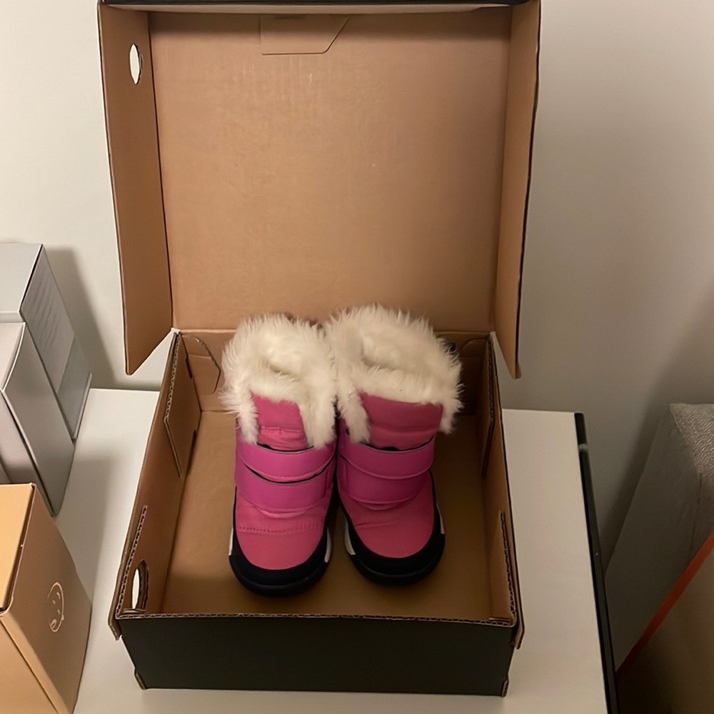 Sorel Toddler Whitney Strap Lavender & Navy Toddler US 7